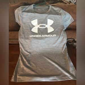 Under Armour Heathered Gray HeatGear Shirt
